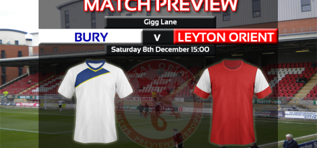 Match Preview: Bury v Leyton Orient – npower League One