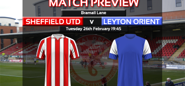 Match Preview: Sheffield United v Leyton Orient – npower League One