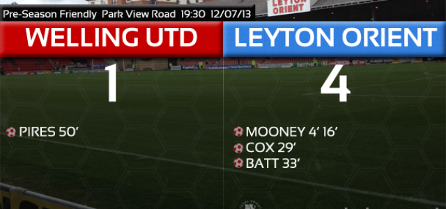 Orient Clip The Wings – Welling United 1 Leyton Orient 4