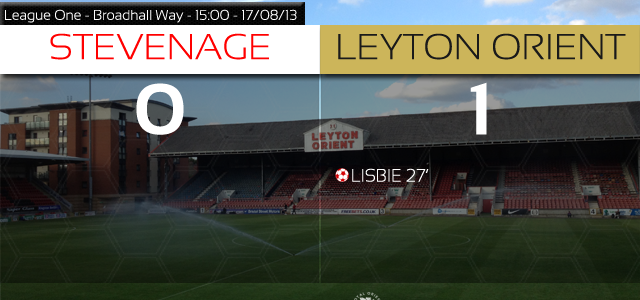 Orient’s Run Continues with Win At Stevenage – Stevenage 0 Leyton Orient 1