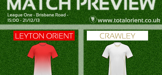 Match Preview: Leyton Orient v Crawley