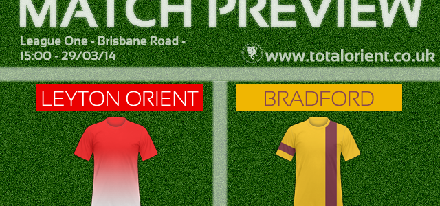 Match Preview: Leyton Orient v Bradford City