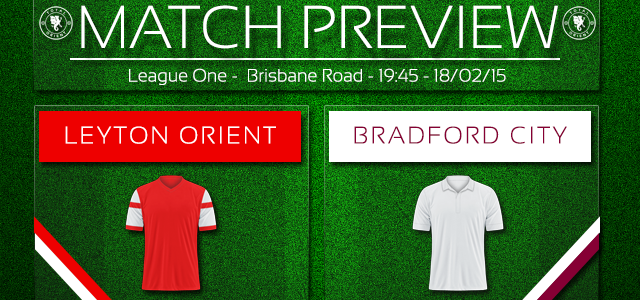 Match Preview: Leyton Orient v Bradford City – League One