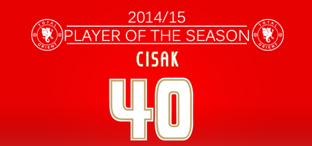 2014/15 Total Orient Player of the Season: Alex Cisak