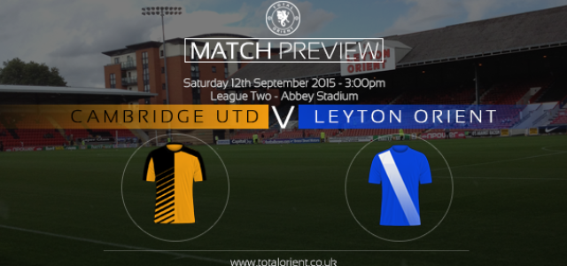 MATCH PREVIEW: Cambridge United v Leyton Orient – League Two