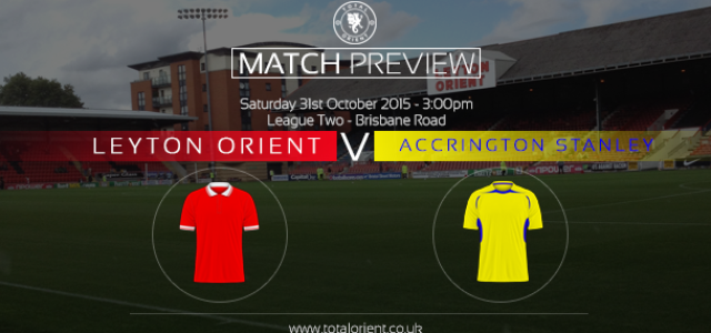 MATCH PREVIEW: Leyton Orient v Accrington Stanley – League Two