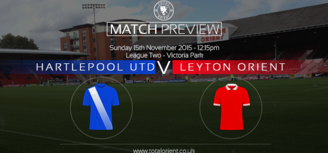 MATCH PREVIEW: Hartlepool United v Leyton Orient – League Two