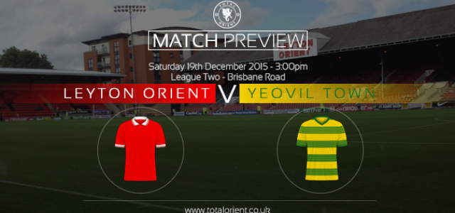 MATCH PREVIEW: Leyton Orient v Yeovil Town – League Two