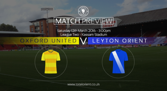 MATCH PREVIEW: Oxford United v Leyton Orient – League Two