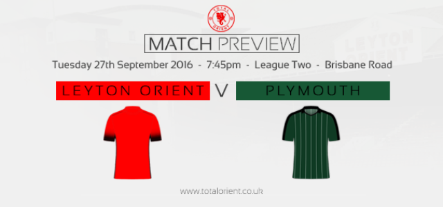 MATCH PREVIEW: Leyton Orient v Plymouth Argyle – League Two