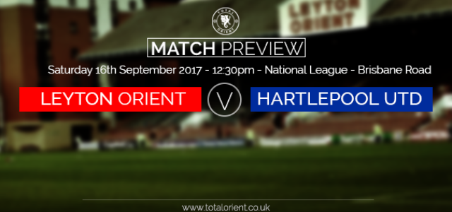 MATCH PREVIEW: Leyton Orient v Hartlepool United – National League